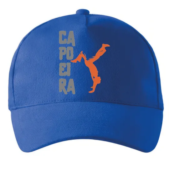 Кепка Капоейра силует Яскраво-синій фото
