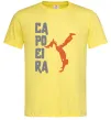 Чоловіча футболка Капоейра силует Лимонний фото