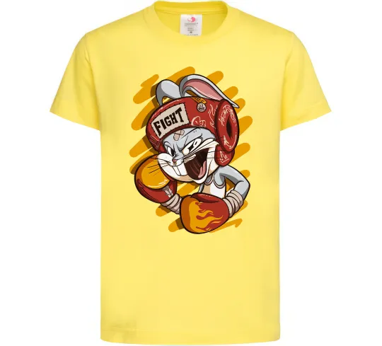 Детская футболка Box Bunny Лимонный фото