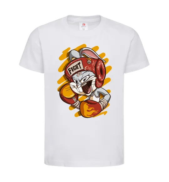 Дитяча футболка Box Bunny Білий фото