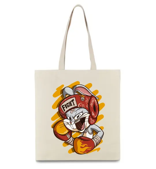 Эко-сумка Box Bunny Бежевый фото