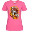 Женская футболка Box Bunny Ярко-розовый фото