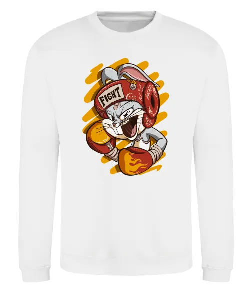 Свитшот Box Bunny Белый фото