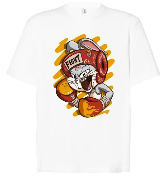 Футболка Оверсайз Box Bunny Белый фото