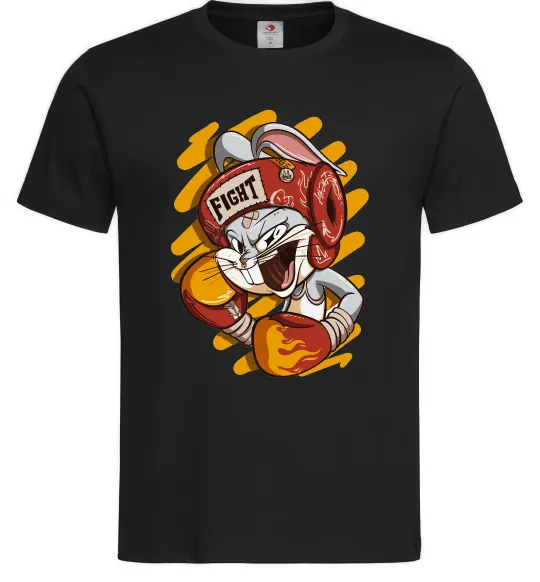 Мужская футболка Box Bunny Черный фото