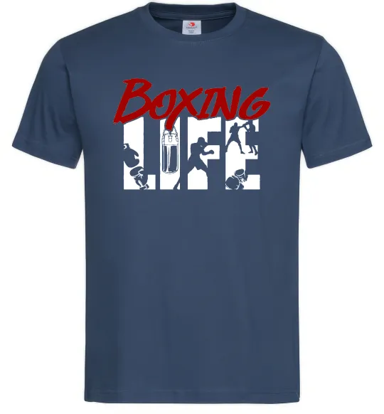 Мужская футболка Art boxing Темно-синий фото