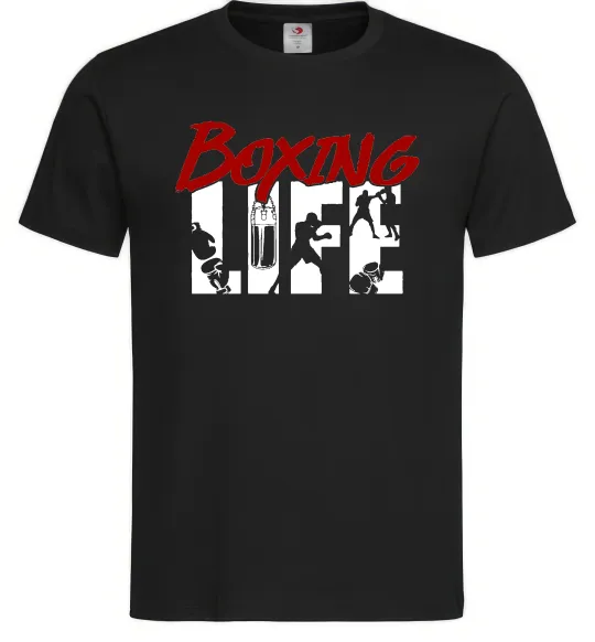 Мужская футболка Art boxing Черный фото