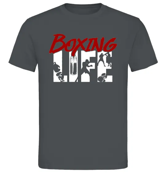 Мужская футболка Art boxing Графит фото