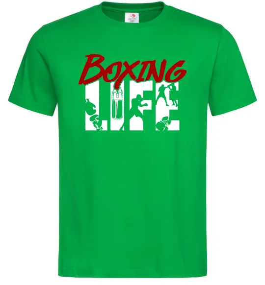 Мужская футболка Art boxing Зеленый фото