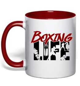 Чашка с цветной ручкой Art boxing Чашка с цветной ручкой Art boxing