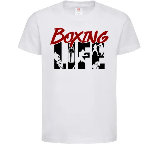 Детская футболка Art boxing Белый фото