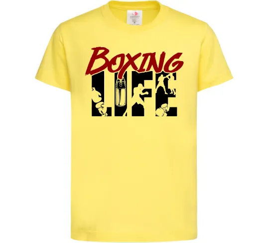 Детская футболка Art boxing Лимонный фото