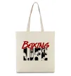 Эко-сумка Art boxing Бежевый фото