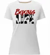Женская премиум футболка Art boxing Белый фото