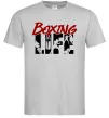 Мужская футболка Art boxing Серый фото