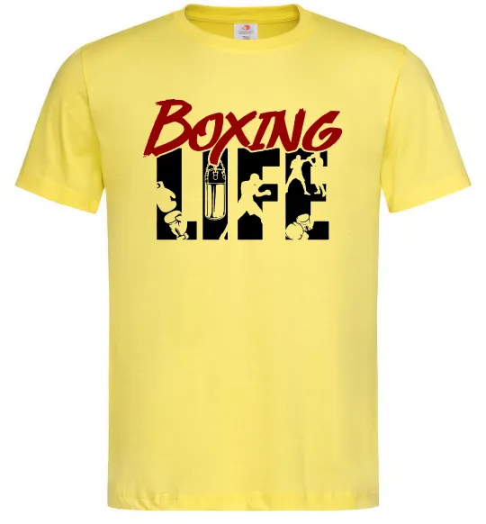 Мужская футболка Art boxing Лимонный фото