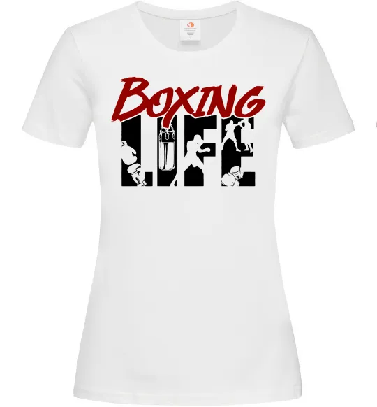 Женская футболка Art boxing Белый фото