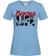 Женская футболка Art boxing Голубой фото