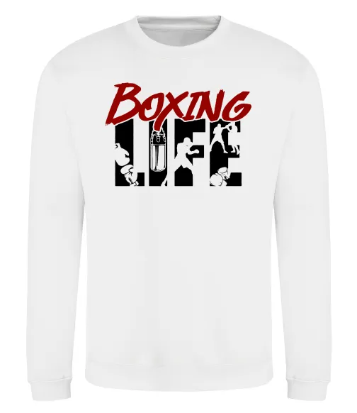 Свитшот Art boxing Белый фото