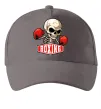 Кепка Boxing skeleton Серый фото