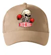 Кепка Boxing skeleton Песочный фото