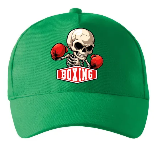 Кепка Boxing skeleton Зеленый фото