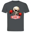 Мужская футболка Boxing skeleton Графит фото
