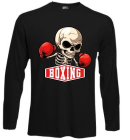 Лонгслив Boxing skeleton
