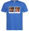 Мужская футболка Дитячі фото парні Ярко-синий фото