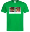Мужская футболка Дитячі фото парні Зеленый фото
