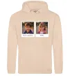 Женская толстовка (худи) Дитячі фото парні Песочный фото