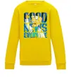 Детский Свитшот Good news everyone Солнечно желтый фото
