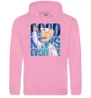 Женская толстовка (худи) Good news everyone Розовый Женская толстовка (худи) Good news everyone Розовый фото