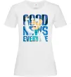 Женская футболка Good news everyone Белый Женская футболка Good news everyone Белый фото