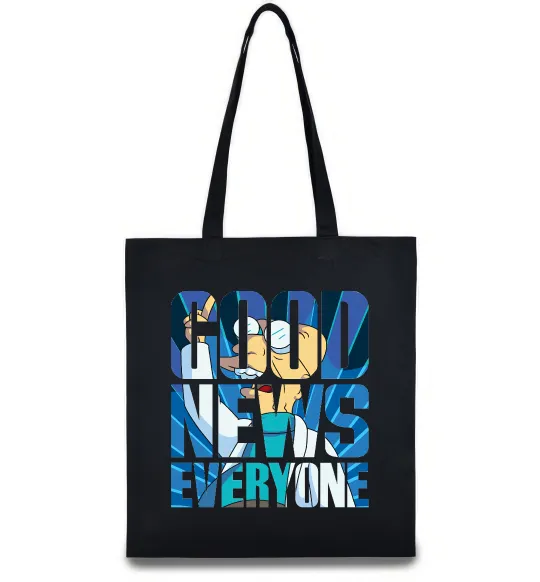 Эко-сумка Good news everyone Черный фото