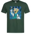 Мужская футболка Good news everyone Темно-зеленый Мужская футболка Good news everyone Темно-зеленый фото