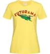 Женская футболка Futurama Planet Express Лимонный фото