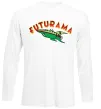 Лонгслив Futurama Planet Express Белый фото