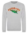 Свитшот Futurama Planet Express Серый меланж фото