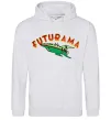 Мужская толстовка (худи) Futurama Planet Express Серый меланж фото