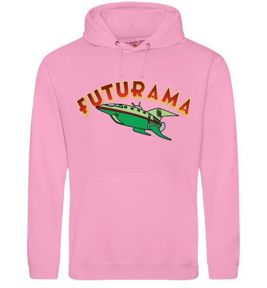 Женская толстовка (худи) Futurama Planet Express Розовый фото