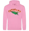 Женская толстовка (худи) Futurama Planet Express Розовый фото