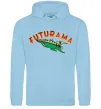 Женская толстовка (худи) Futurama Planet Express Голубой фото