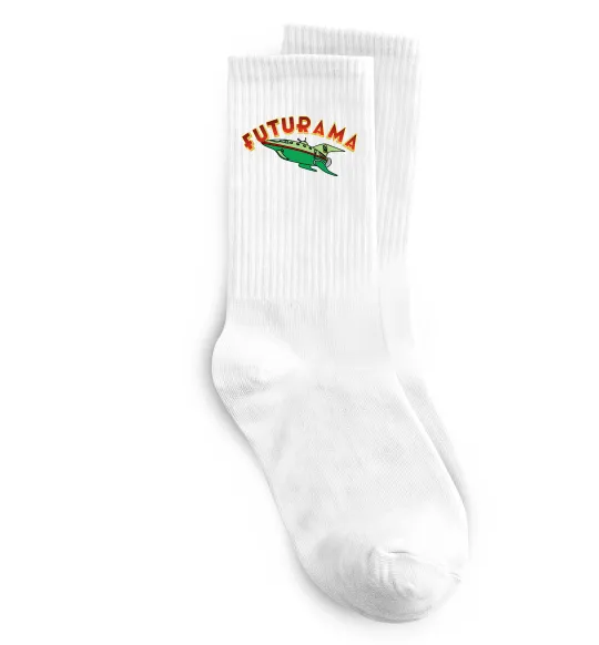 Носки Futurama Planet Express Белый фото