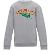 Детский Свитшот Futurama Planet Express Серый меланж фото