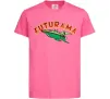 Детская футболка Futurama Planet Express Ярко-розовый фото
