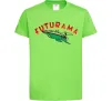Детская футболка Futurama Planet Express Лаймовый фото