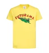 Детская футболка Futurama Planet Express Лимонный Детская футболка Futurama Planet Express Лимонный фото