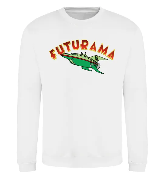 Свитшот Futurama Planet Express Белый фото