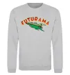 Свитшот Futurama Planet Express Серый меланж Свитшот Futurama Planet Express Серый меланж фото